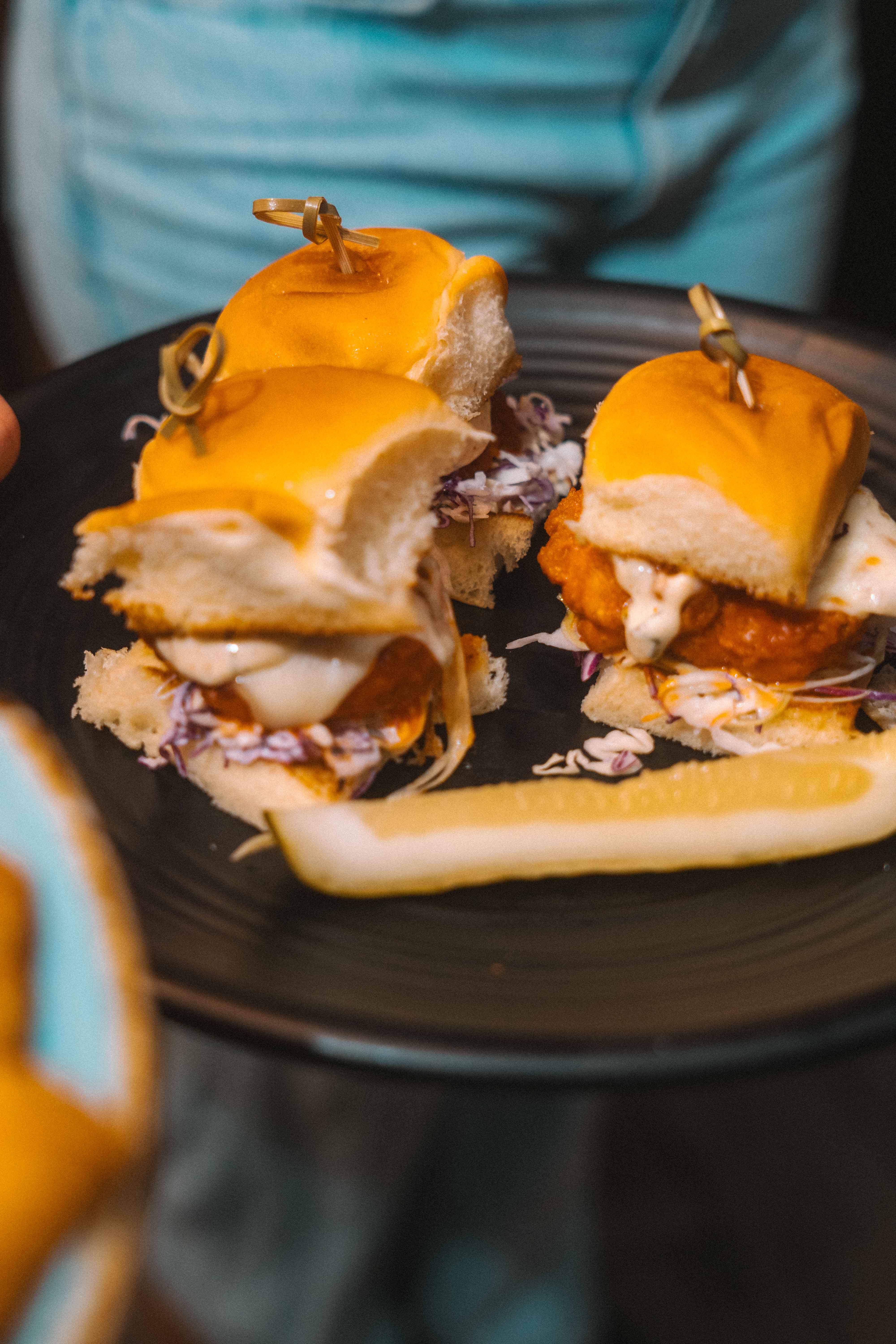 Buffalo Chicken Sliders